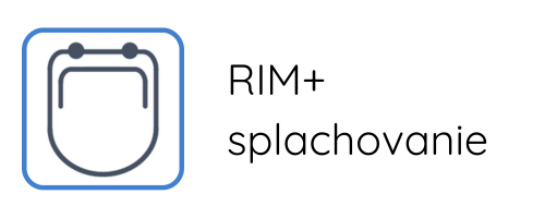 RIM+ bezokrajové splachovanie